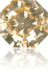 Natural Yellow Diamond Octagon 1.72 ct Polished