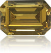 Natural Green Diamond Rectangle 3.01 ct Polished