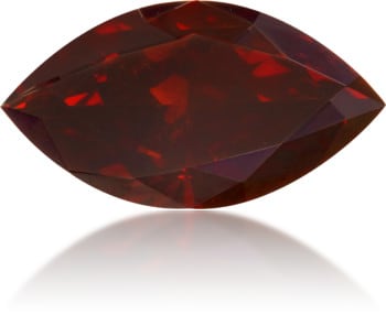 Natural Brown Diamond Marquise 0.76 ct Polished