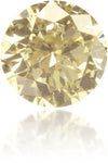 Natural Yellow Diamond Round 0.50 ct Polished