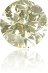 Natural Yellow Diamond Round 0.50 ct Polished
