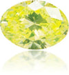 Natural Green Diamond Oval 0.54 ct Polished