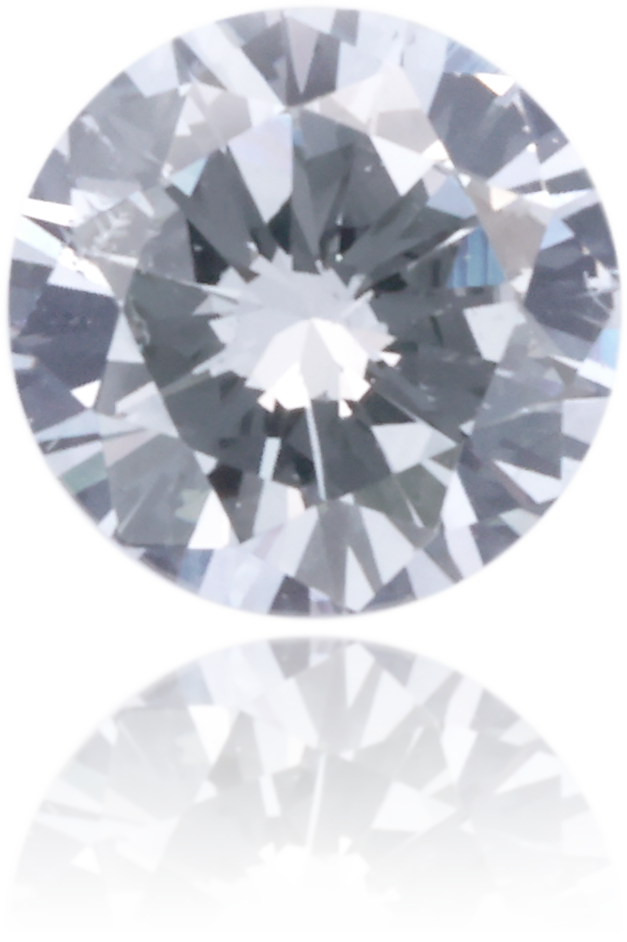 Natural Blue Diamond Round 0.13 ct Polished