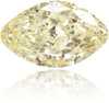 Natural Yellow Diamond Marquise 0.33 ct Polished