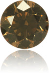 Natural Brown Diamond Round 0.61 ct Polished