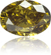 Natural Green Diamond Oval 1.06 ct Polished