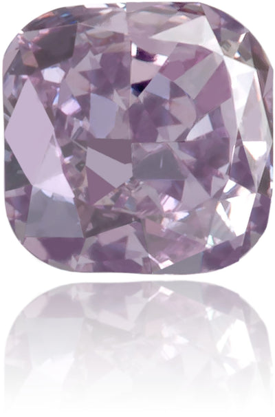 Natural Purple Diamond Cushion 0.14 ct Polished