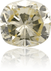 Natural Yellow Diamond Cushion 1.04 ct Polished