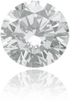 Natural Gray Diamond Round 0.63 ct Polished