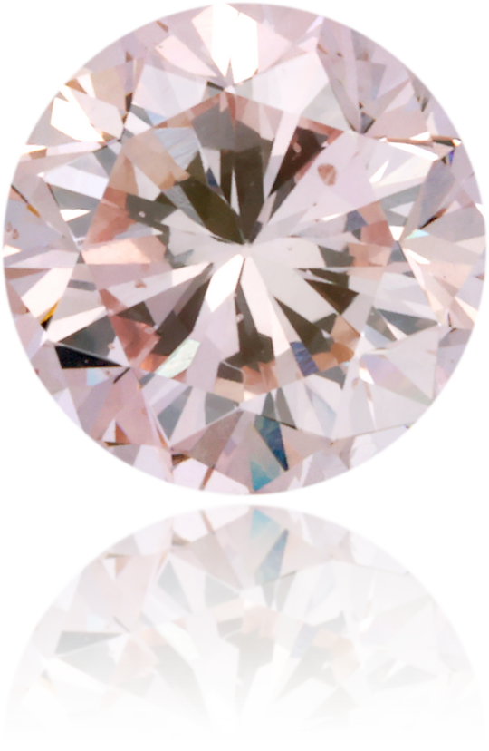Natural Pink Diamond Round 0.61 ct Polished