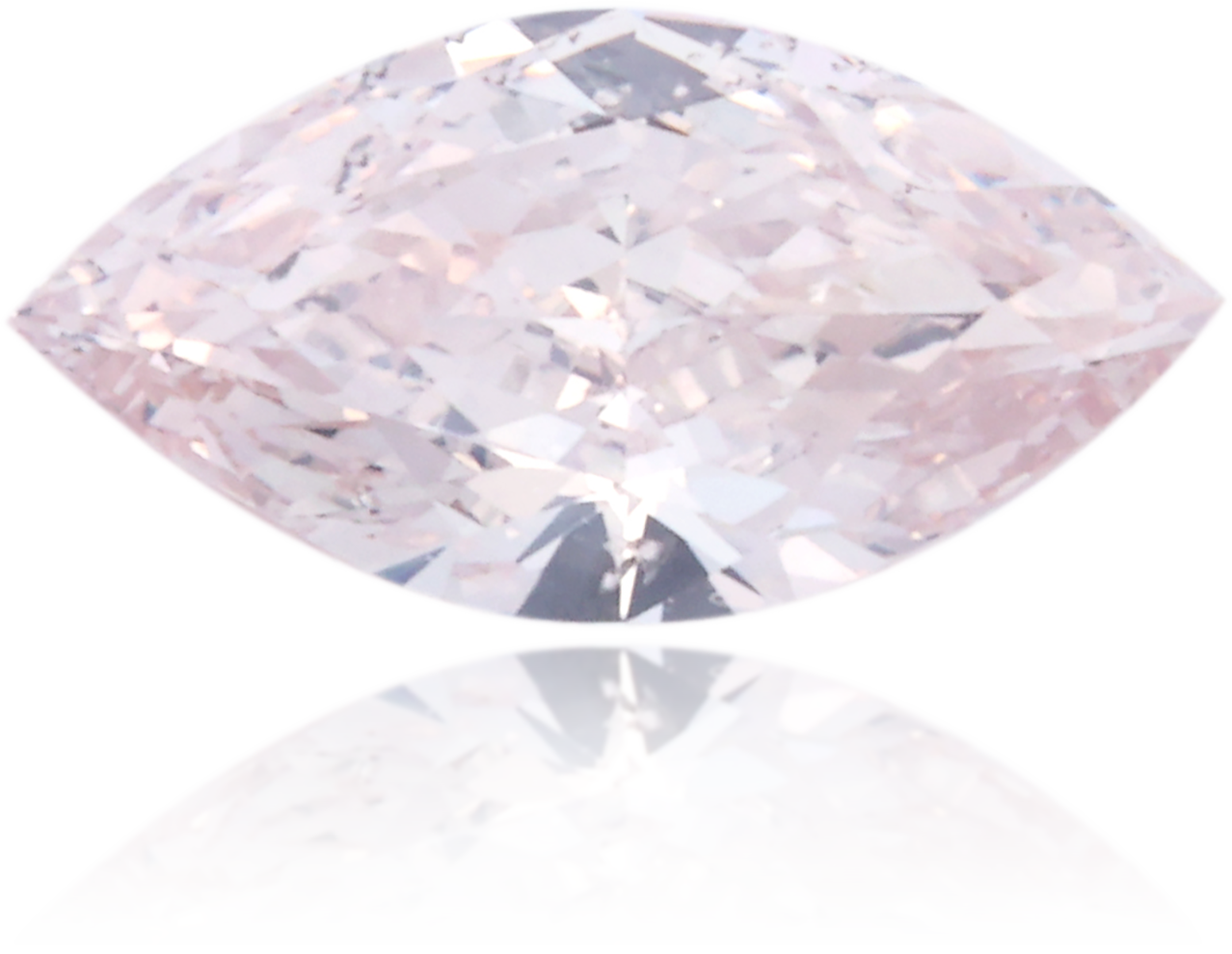 Natural Pink Diamond Marquise 0.57 ct Polished