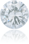 Natural Blue Diamond Round 0.09 ct Polished