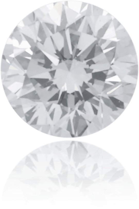 Natural Gray Diamond Round 0.15 ct Polished