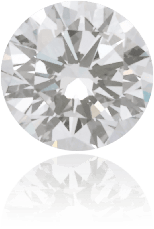 Natural Gray Diamond Round 0.16 ct Polished