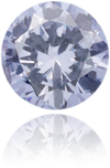 Natural Blue Diamond Round 0.06 ct Polished