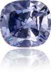 Natural Blue Diamond Cushion 0.08 ct Polished