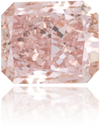 Natural Pink Diamond Rectangle 0.25 ct Polished