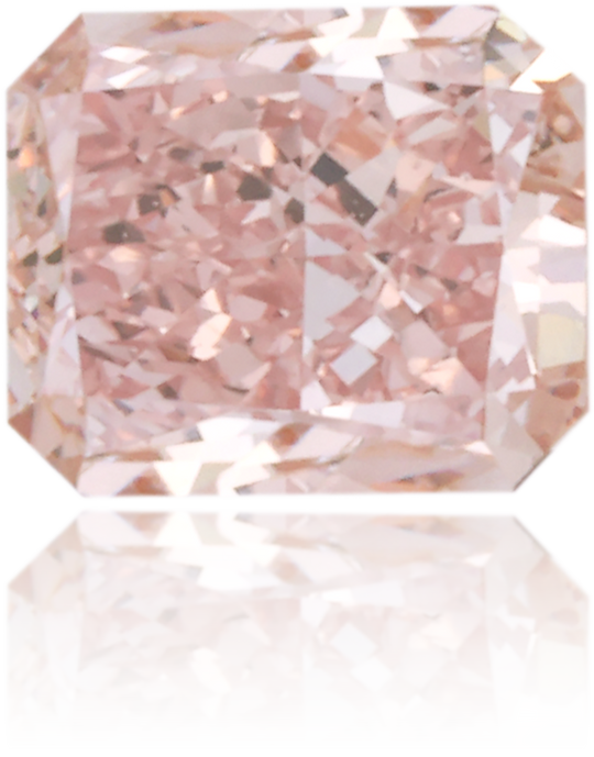 Natural Pink Diamond Rectangle 0.25 ct Polished