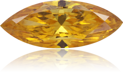 Natural Yellow Diamond Marquise 0.26 ct Polished