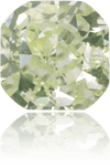 Natural Green Diamond Square 0.51 ct Polished