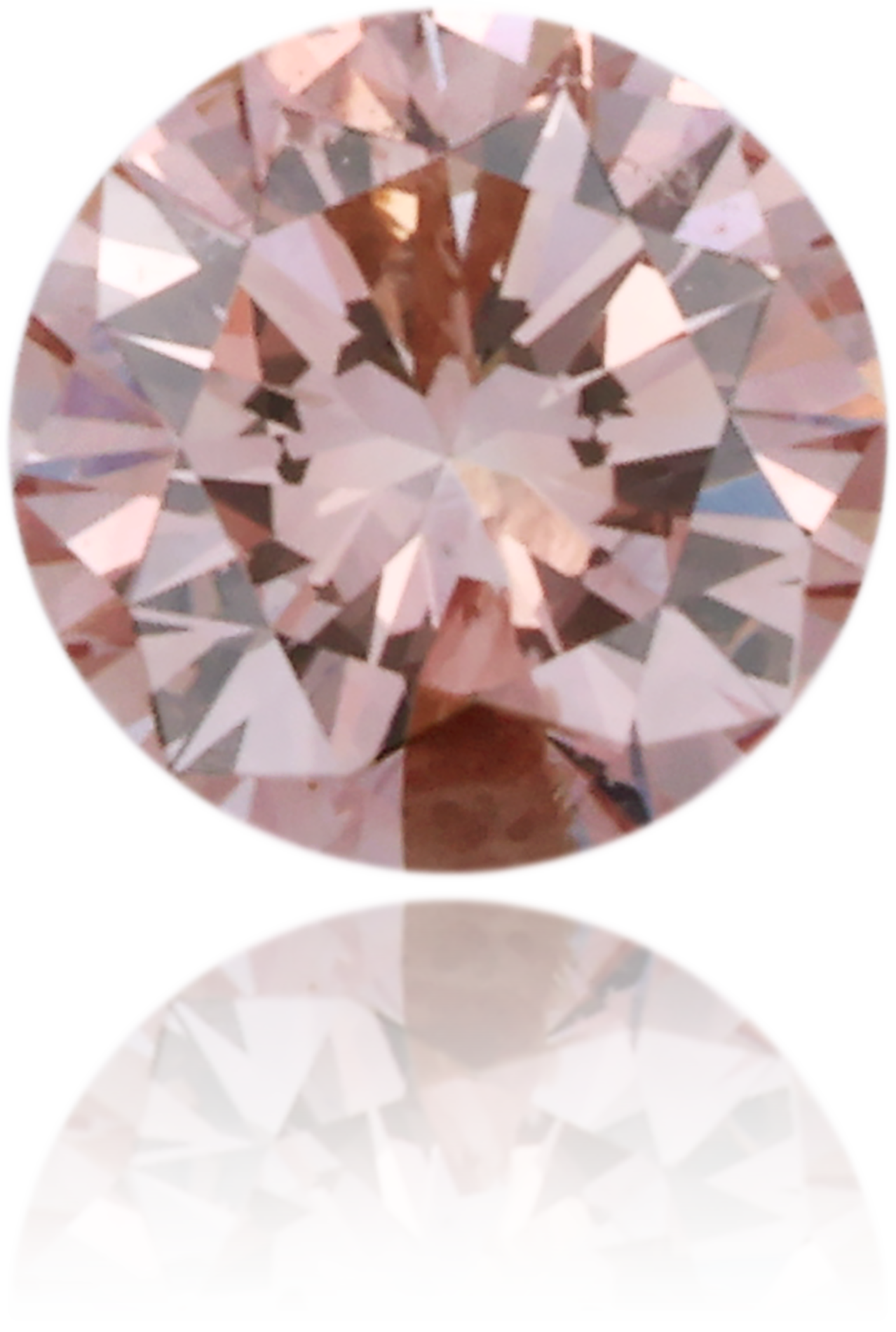 Natural Pink Diamond Round 0.17 ct Polished