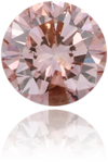 Natural Pink Diamond Round 0.17 ct Polished