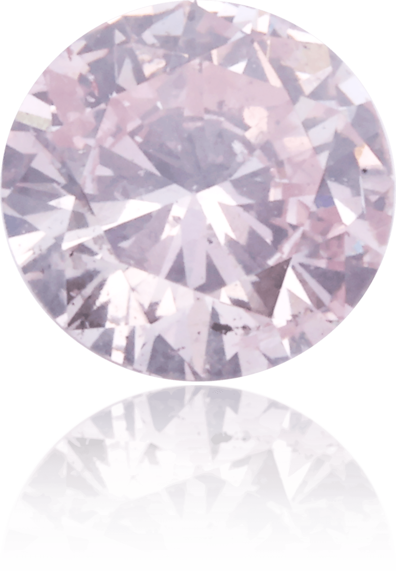 Natural Purple Diamond Round 0.34 ct Polished