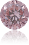 Natural Pink Diamond Round 0.25 ct Polished