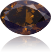 Natural Brown Diamond Oval 1.17 ct Polished
