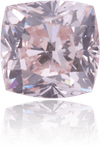 Natural Pink Diamond Cushion 0.38 ct Polished