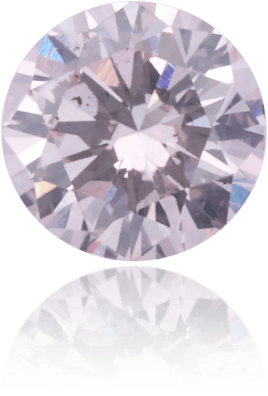 Natural Pink Diamond Round 0.24 ct Polished