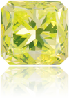 Natural Green Diamond Rectangle 2.01 ct Polished