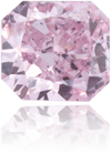 Natural Purple Diamond Rectangle 0.27 ct Polished
