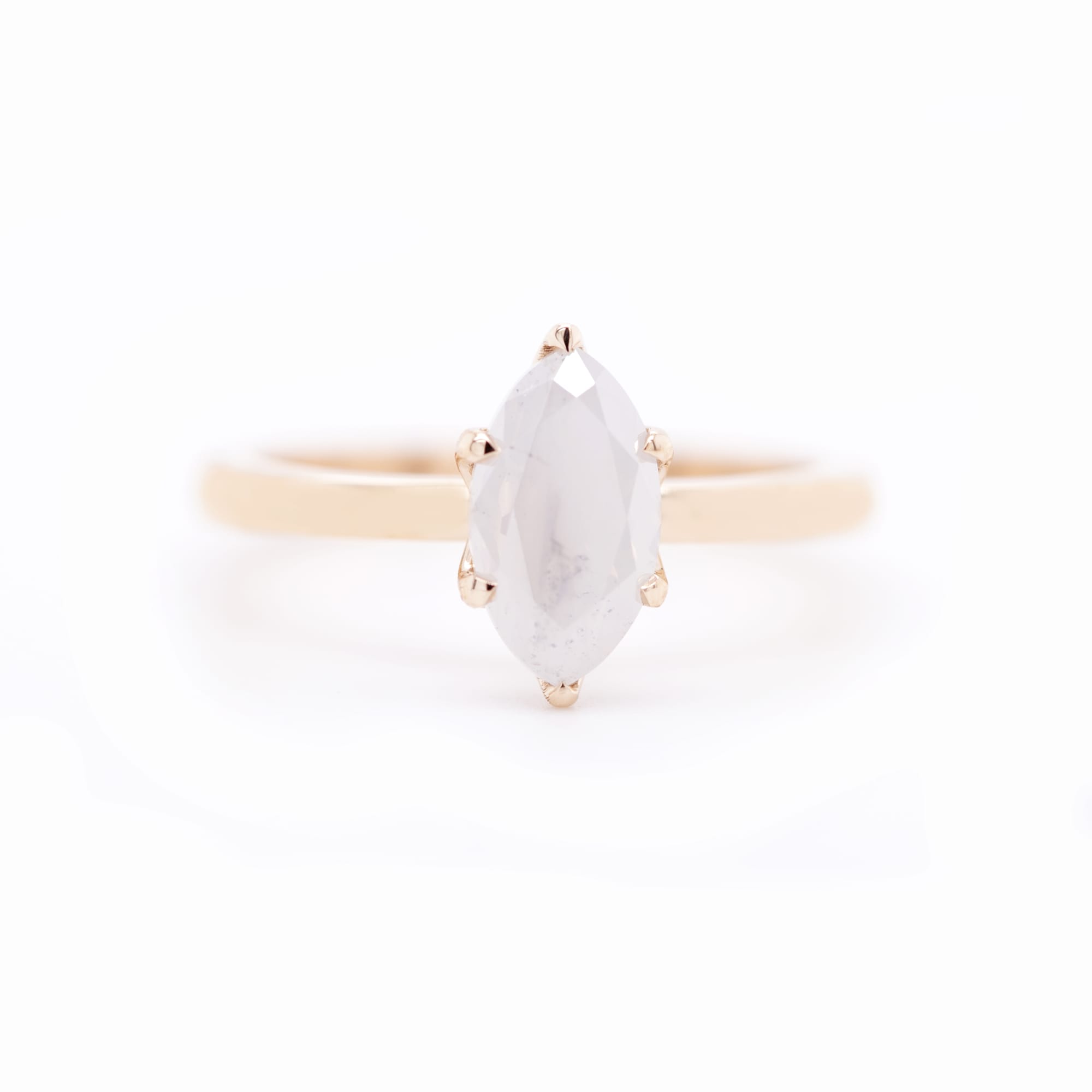 Opal Marquise Diamond Ring