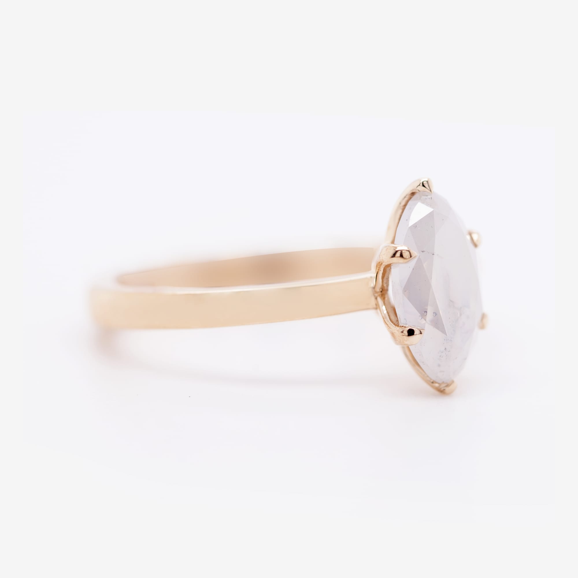 Opal Marquise Diamond Ring