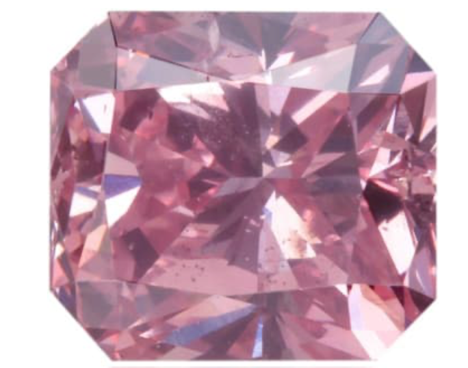 Fancy Deep Purplish Pink Argyle diamond with GIA report