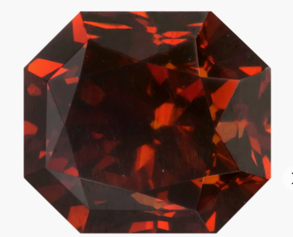 Fancy Dark Orangy Brown diamond with GIA report