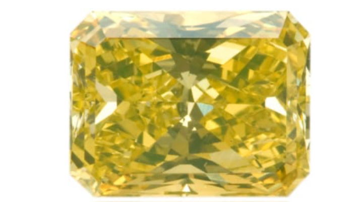 Fancy Intense Greenish Yellow diamond