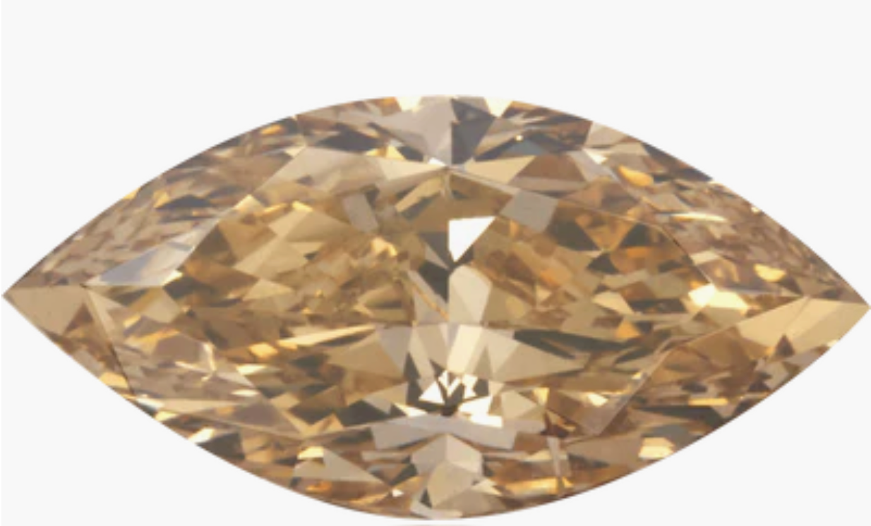 Fancy Orangy Brown diamond