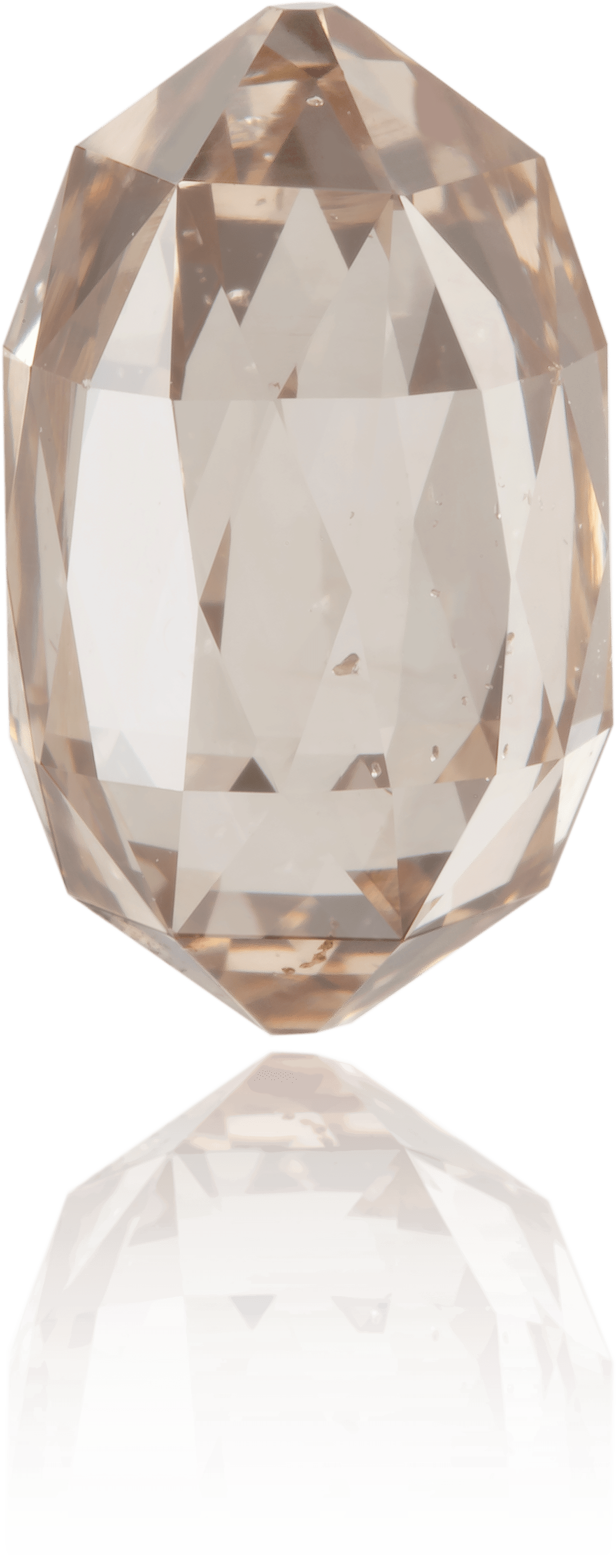 Natural Brown Diamond Briolette 5.05 ct Polished