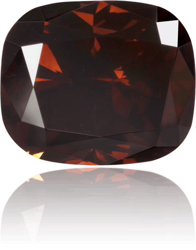Natural Brown Diamond Cushion 2.20 ct Polished
