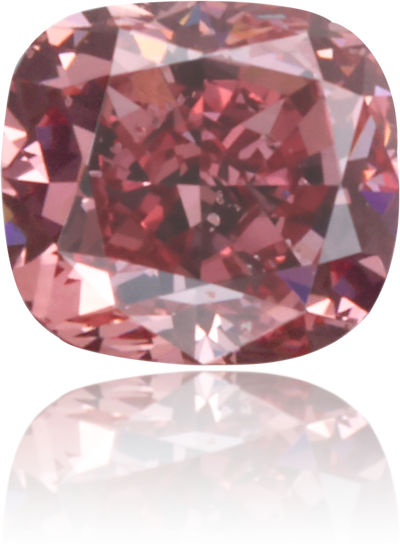 Natural Pink Diamond Cushion 0.20 ct Polished