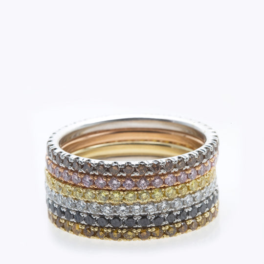 Color Diamonds Eternity Set