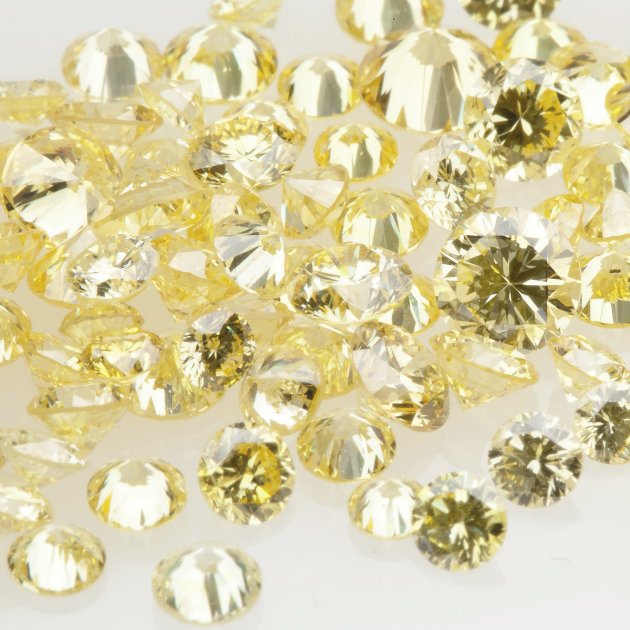 Yellow Melee Diamonds – Loose Natural Color Yellow Melee Diamonds
