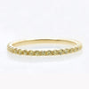 Yellow Diamonds Eternity Band