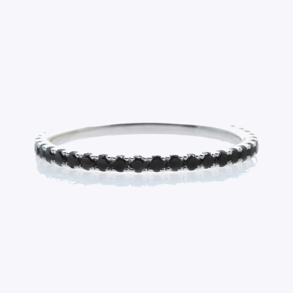 Black Diamond Eternity Ring