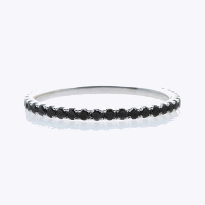 Black Diamond Eternity Ring