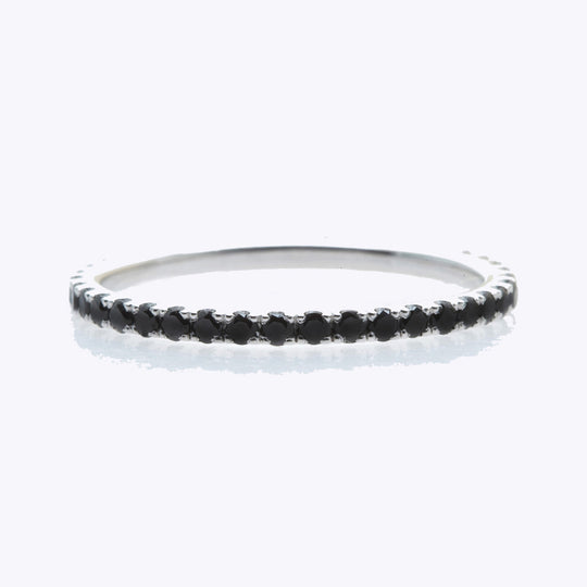 Black Diamond Eternity Ring