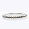Chocolate Diamond Eternity Ring