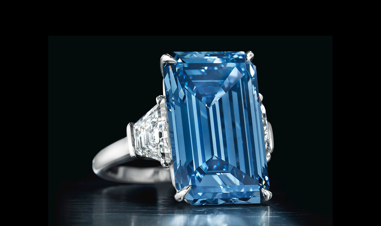 Oppenheimer Blue Diamond Sells for $57.5 Million at Christie's